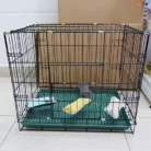 Chuồng mèo gấp gọn sơn tĩnh điện LunaPet