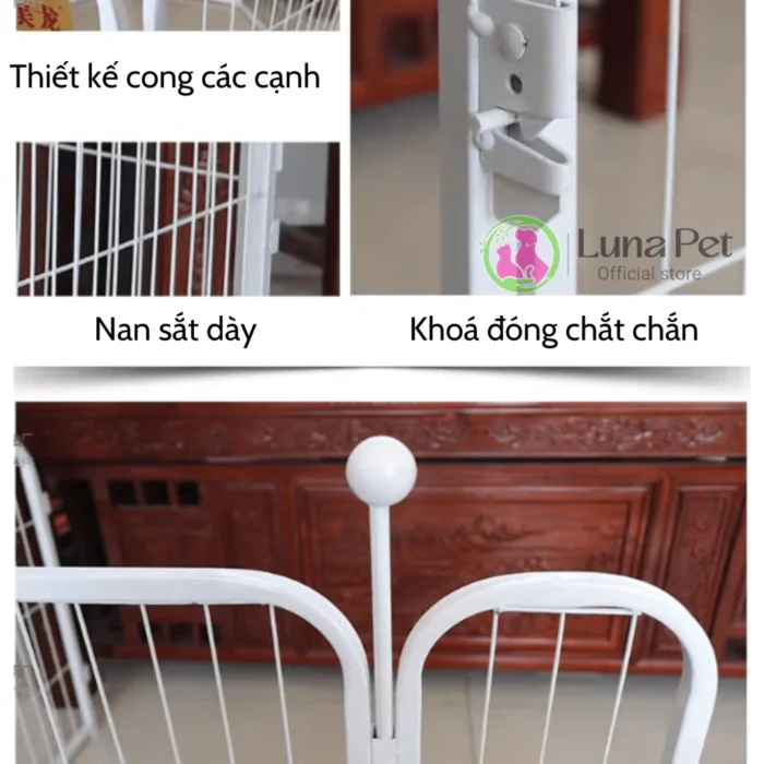 Combo chuồng quây 6 miếng cho chó