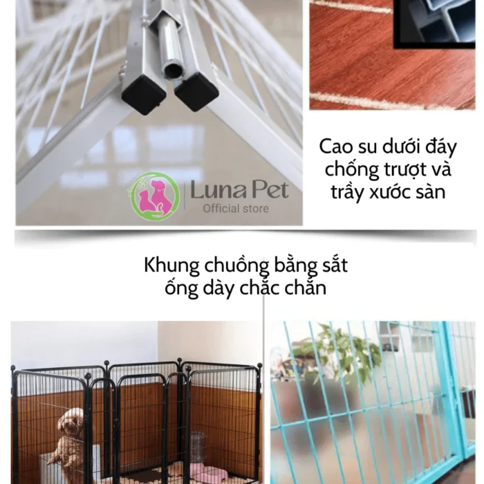 Combo chuồng quây 6 miếng cho chó