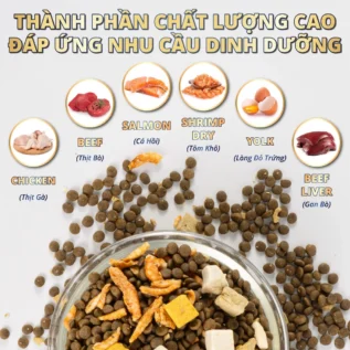 Hạt cho chó MASTERCARE Full Topping