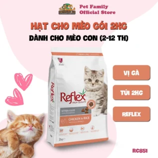 Hạt cho mèo gói Reflex