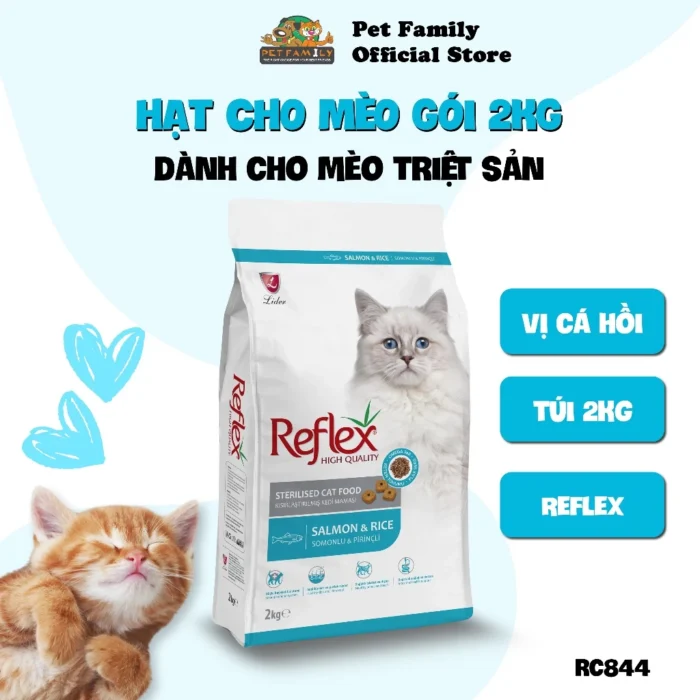 Hạt cho mèo gói Reflex