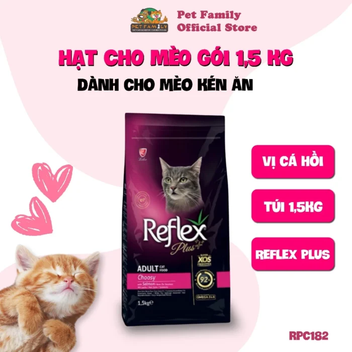 Hạt cho mèo túi Reflex Plus