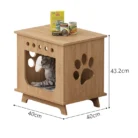 Nhà cho mèo gỗ MDF Ilumia