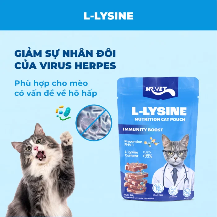 Pate MrVet bổ sung dinh dưỡng cho mèo