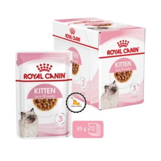 Pate Royal Canin Kitten gói dành cho mèo từ 2 tháng tuổi