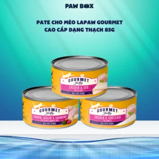 Pate cho mèo LaPaw Gourmet cao cấp dạng thạch hộp