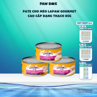 Pate cho mèo LaPaw Gourmet cao cấp dạng thạch hộp