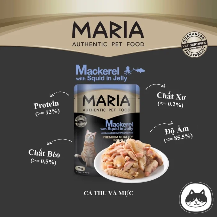 Pate cho mèo Maria hộp