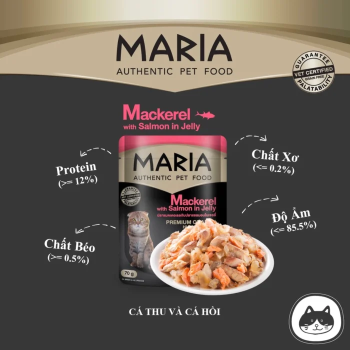 Pate cho mèo Maria hộp