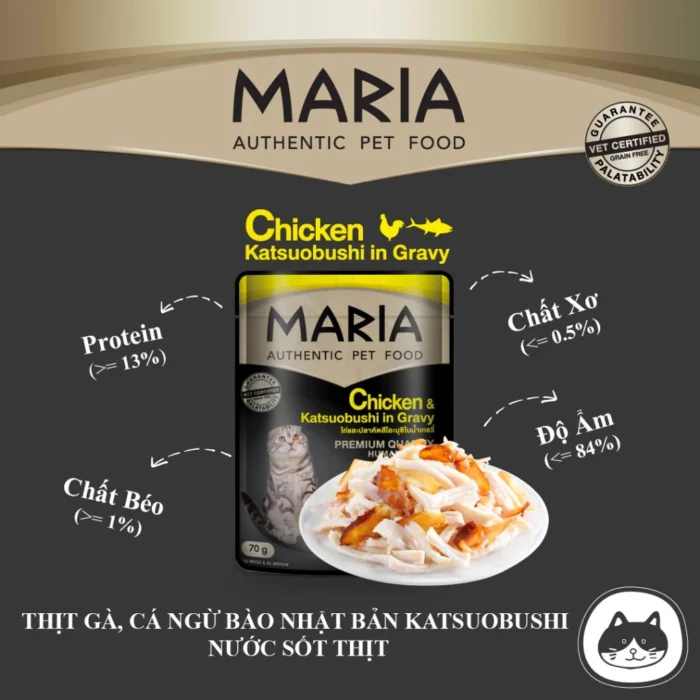 Pate cho mèo Maria hộp