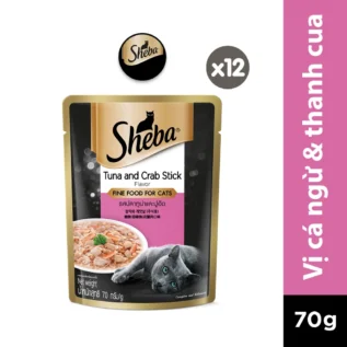 Sheba pate cho mèo sành ăn