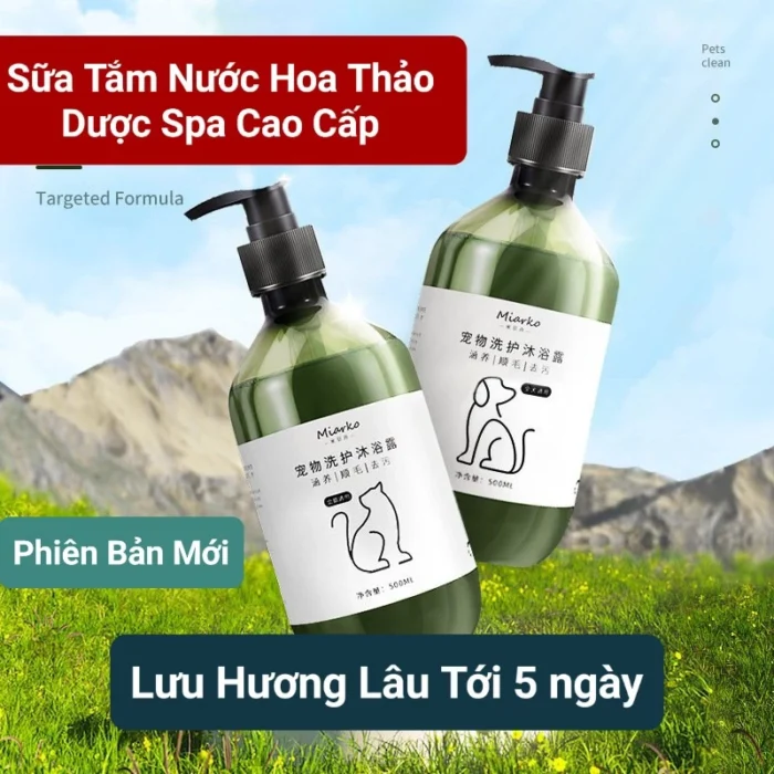 Sữa tắm chó nước hoa dưỡng lông