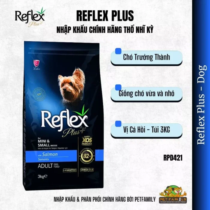 Thức ăn hạt cho chó REFLEX PLUS