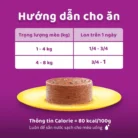WHISKAS Thức ăn pate cho mèo trưởng thành dạng lon